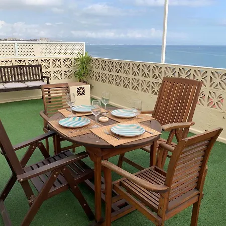 Carihuela Beachfront Penthouse, Unique Views * Torremolinos