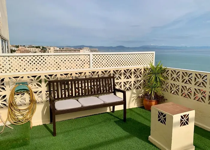 Lägenhet Carihuela Beachfront Penthouse, Unique Views Torremolinos