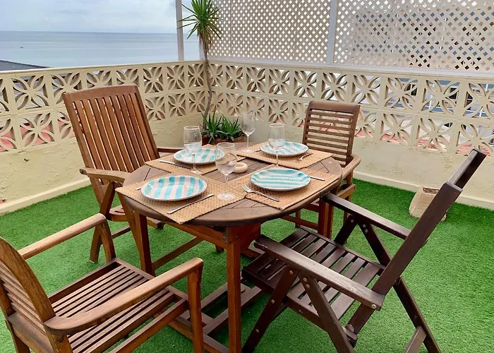 Carihuela Beachfront Penthouse, Unique Views